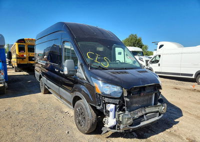 2020 Ford Transit T-350 El High Roof Delivery Van, uszkodzenie: Przód, Copart lot 61290076, zdjęcie 4 z 6