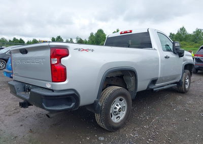 2020 Chevrolet Silverado 2500hd, пошкодження: Передня частина, Iaai лот 45759176, фото 4 з 6