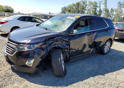 2020 Chevrolet Equinox Lt, пошкодження: Днище, Copart лот 60774256