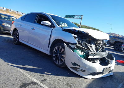 2019 Nissan Sentra Sr, daño Frontal, Iaai lote 44758779