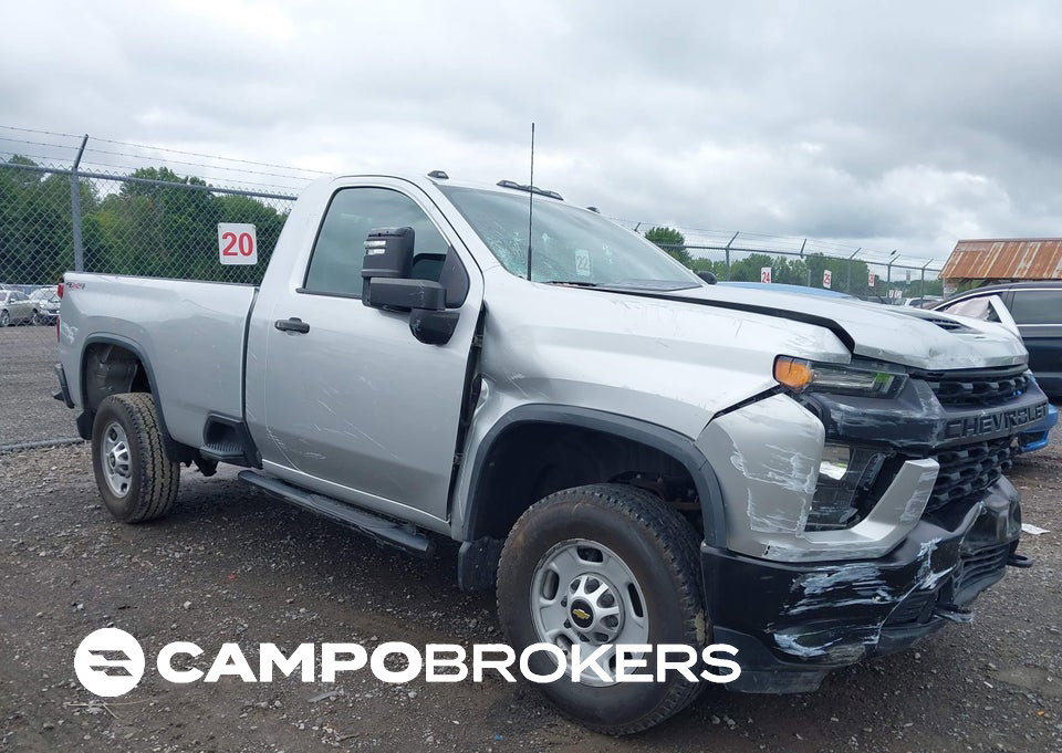 2020 Chevrolet Silverado 2500hd, пошкодження: Передня частина, Iaai лот 45759176