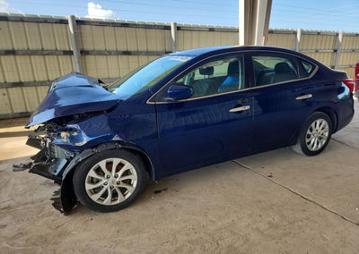 2019 Nissan Sentra Sv, daño Frontal, Copart lote 68871426, foto 1 de 6