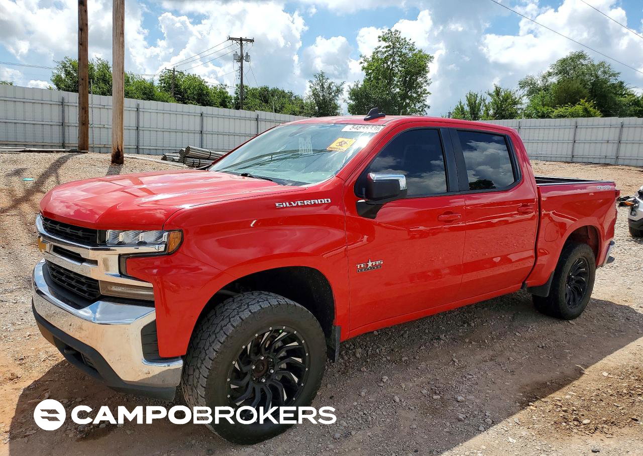 2020 Chevrolet Silverado K1500 Lt, uszkodzenie: Zalanie, Copart lot 54855336