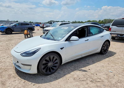 2022 Tesla Model 3, daño Trasero, Copart lote 66841046