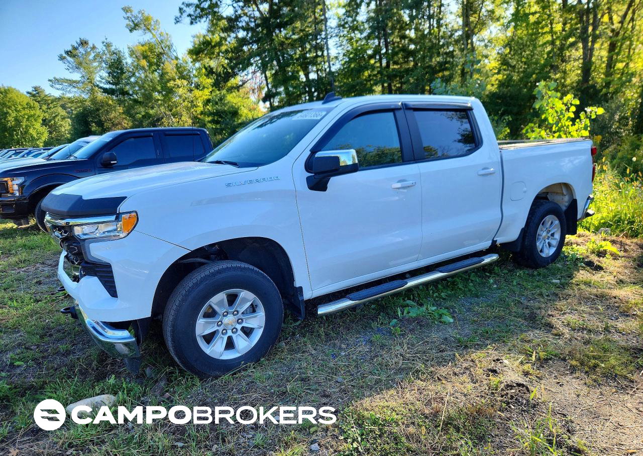 2025 Chevrolet Silverado K1500 Lt, Front End damage, Copart lot 64601366