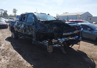 2024 Chevrolet Silverado 3500hd 4wd  Standard Bed Lt, Rollover damage, Iaai lot 45809959