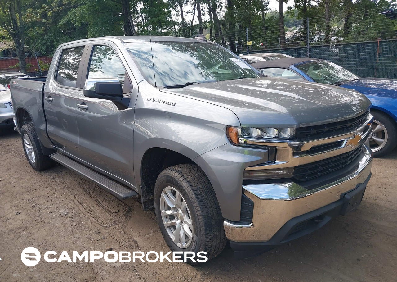 2019 Chevrolet Silverado 1500 Lt, пошкодження: Лівий бік, Iaai лот 45975001