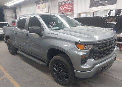 2025 Chevrolet Silverado 1500 Custom, daño Lateral izquierdo, Iaai lote 45911288