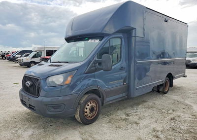 2021 Ford Transit Delivery Truck, uszkodzenie: Drobne wgniecenia/zarysowania, Copart lot 64186746