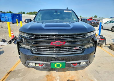 2021 Chevrolet Silverado K1500 Lt Trail Boss, Burn - Engine damage, Copart lot 64266136, photo 5 of 6