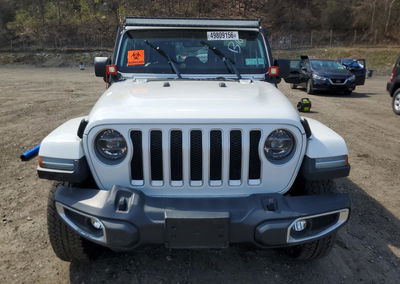 2020 Jeep Wrangler Unlimited Sahara, daño Trasero, Copart lote 49809156, foto 5 de 13