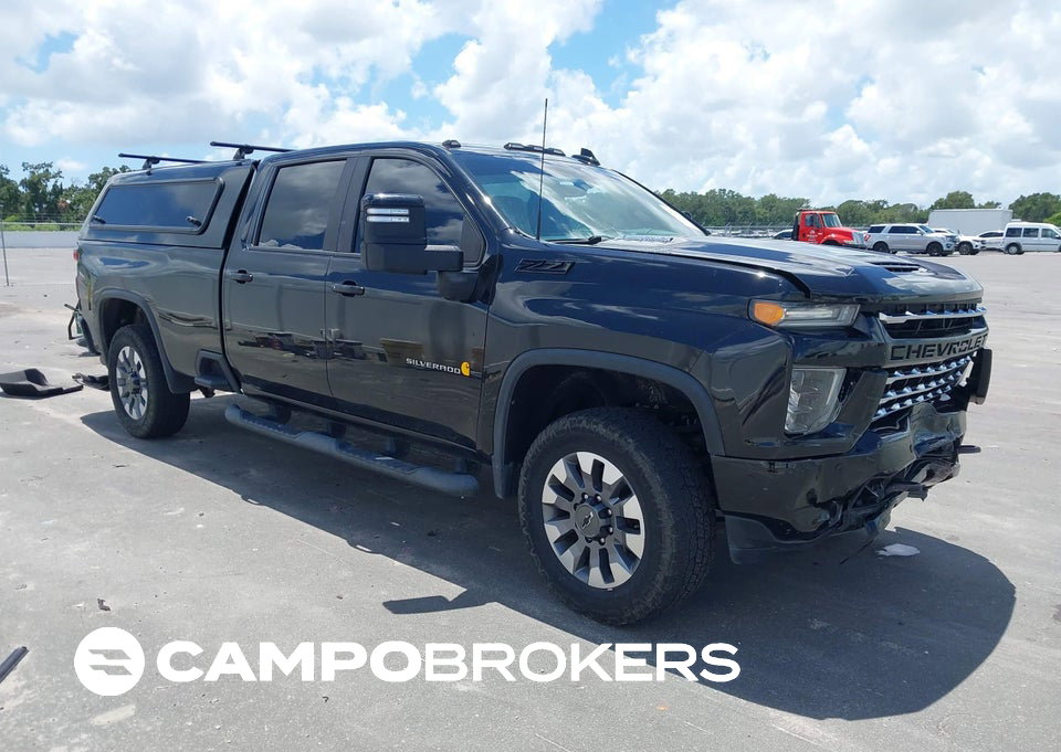 2021 Chevrolet Silverado 2500hd 4wd  Long Bed Ltz, daño Frontal, Iaai lote 45867036