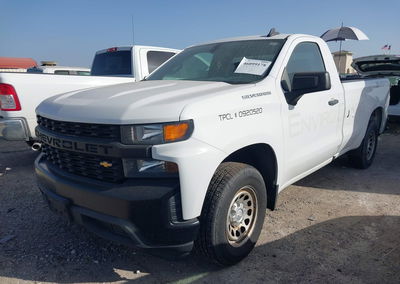 2021 Chevrolet Silverado 1500 2wd  Long Bed Wt, Right Rear damage, Iaai lot 46099178, photo 2 of 6