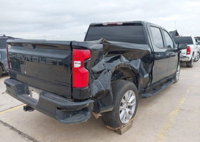 2022 Chevrolet Silverado 1500 Ltd 2wd  Short Bed Custom, uszkodzenie: Przód, Iaai lot 45367218, zdjęcie 4 z 6