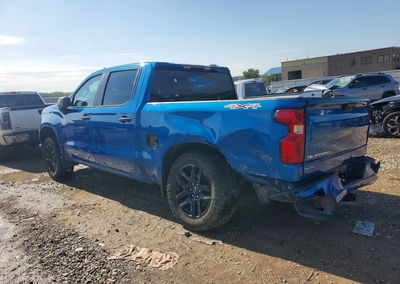 2022 Chevrolet Silverado K1500 Custom, uszkodzenie: Tył, Copart lot 60420446, zdjęcie 2 z 13
