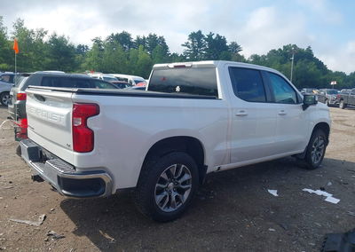 2019 Chevrolet Silverado 1500 Lt, Front End damage, Iaai lot 45575402, photo 4 of 6