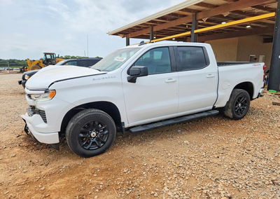 2024 Chevrolet Silverado K1500 Rst, Front End damage, Copart lot 66432836