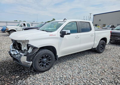 2020 Chevrolet Chev Silverado, Front End damage, Copart lot 59785276