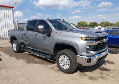 2025 Chevrolet Silverado 2500hd 4wd  Standard Bed Lt, Right Side damage, Iaai lot 45902833