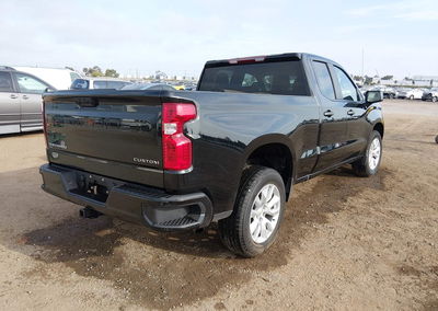 2026 Chevrolet Silverado 1500 2wd  Standard Bed Custom, Left Side damage, Iaai lot 45814276, photo 4 of 6