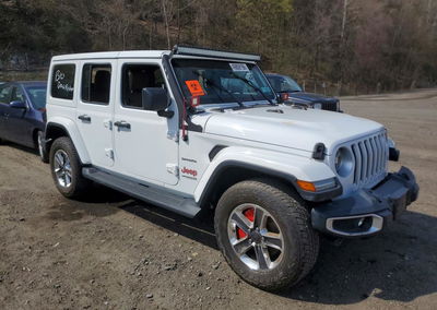 2020 Jeep Wrangler Unlimited Sahara, daño Trasero, Copart lote 49809156, foto 4 de 13