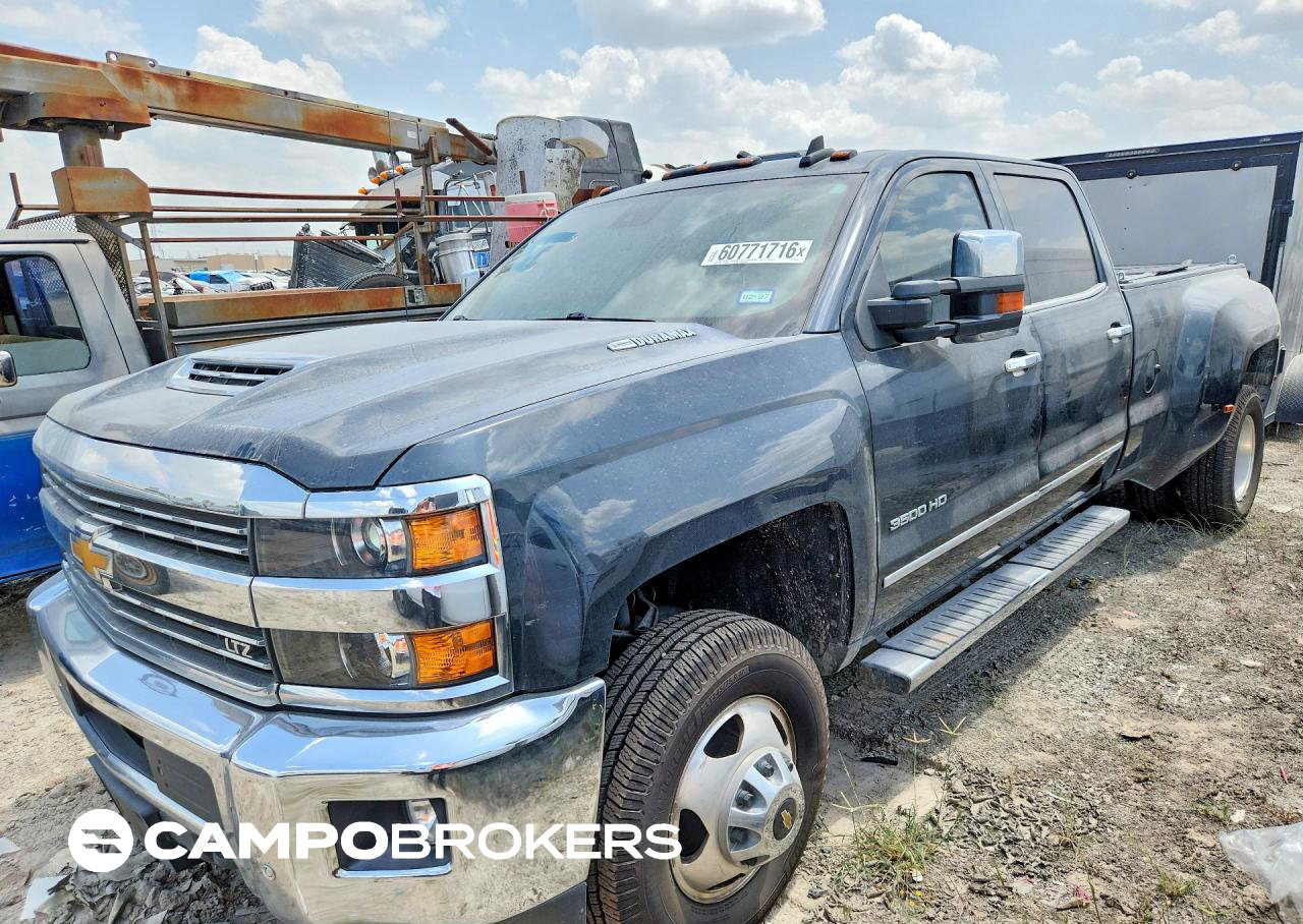 2019 Chevrolet Silverado K3500 Ltz, uszkodzenie: Bok, Copart lot 60771716