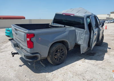 2025 Chevrolet Silverado 1500 2wd  Short Bed Rst, Left Side damage, Iaai lot 45678462, photo 4 of 6