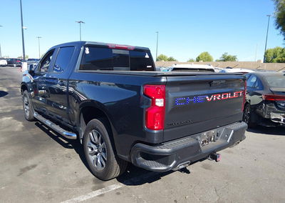 2022 Chevrolet Silverado 1500 Ltd 4wd  Short Bed Rst, пошкодження: Правий перед, Iaai лот 45901653, фото 3 з 6