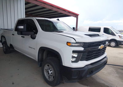 2024 Chevrolet Silverado 2500hd 4wd  Long Bed Work Truck, Rear damage, Iaai lot 46015623, photo 6 of 6