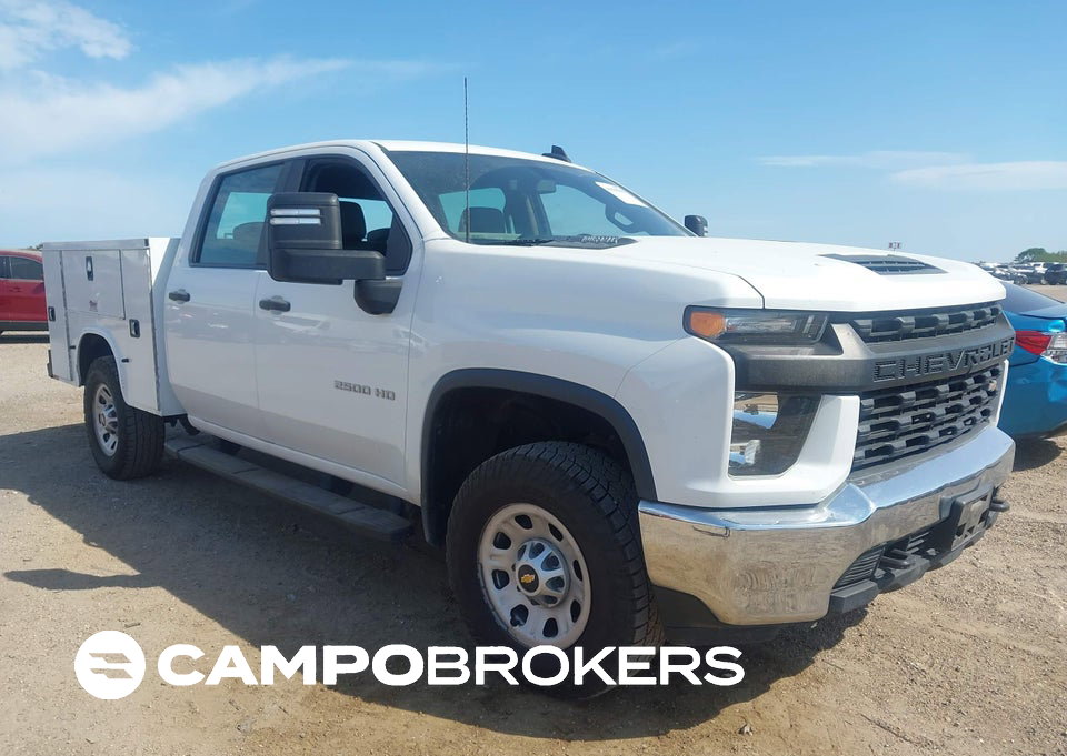 2021 Chevrolet Silverado 2500hd 4wd  Standard Bed Wt, Unknown damage, Iaai lot 46090895