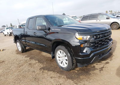 2026 Chevrolet Silverado 1500 2wd  Standard Bed Custom, Left Side damage, Iaai lot 45814276