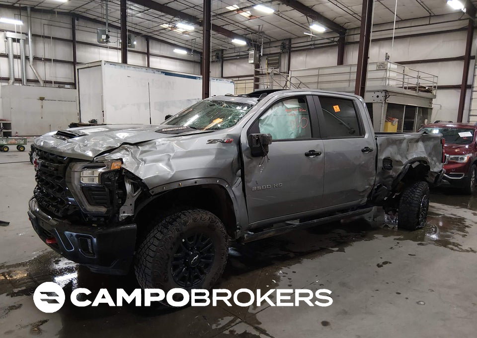 2025 Chevrolet Silverado 2500hd 4wd  Standard Bed Zr2, Rollover damage, Iaai lot 45710931