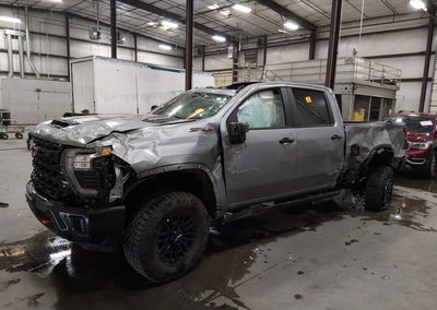 2025 Chevrolet Silverado 2500hd 4wd  Standard Bed Zr2, Rollover damage, Iaai lot 45710931