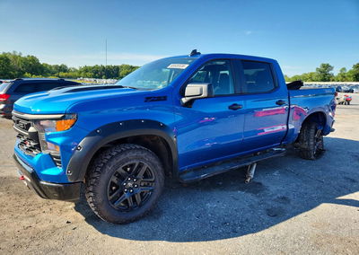 2023 Chevrolet Silverado K1500 Trail Boss Custom, Rollover damage, Copart lot 66608536