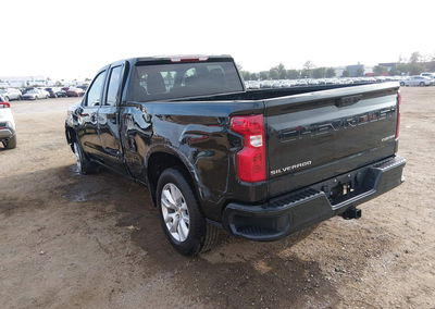2026 Chevrolet Silverado 1500 2wd  Standard Bed Custom, Left Side damage, Iaai lot 45814276, photo 3 of 6