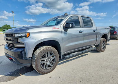2021 Chevrolet Silverado K1500 Lt Trail Boss, Front End damage, Copart lot 65656856