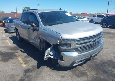 2022 Chevrolet Silverado 1500 Ltd 2wd  Short Bed Lt, daño Lateral derecho, Iaai lote 46009624