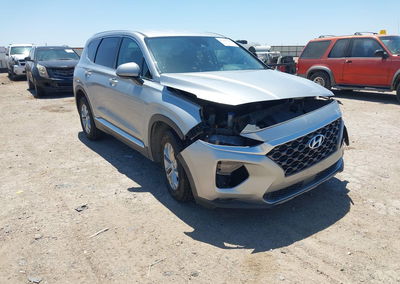 2020 Hyundai Santa Fe Sel, daño Frontal, Iaai lote 45103396
