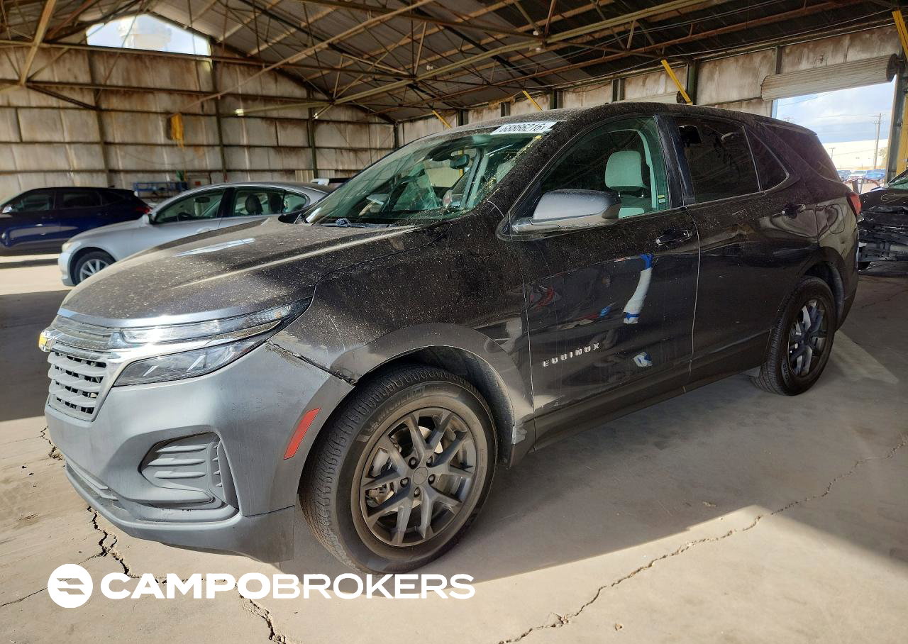 2022 Chevrolet Equinox Ls, uszkodzenie: Bok, Copart lot 68866216