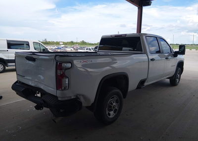2024 Chevrolet Silverado 2500hd 4wd  Long Bed Work Truck, Rear damage, Iaai lot 46015623, photo 4 of 6