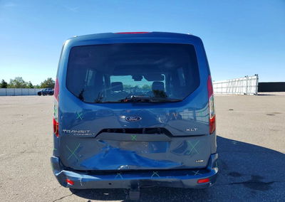 2019 Ford Transit Connect Xlt, uszkodzenie: Tył, Copart lot 69107596, zdjęcie 6 z 16