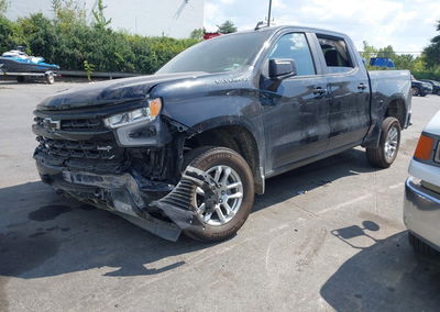 2026 Chevrolet Silverado 1500 4wd  Short Bed Rst, daño Front & Rear, Iaai lote 46036970, foto 2 de 6