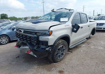 2026 Chevrolet Silverado 1500 4wd  Short Bed Zr2, Rollover damage, Iaai lot 45701130, photo 2 of 6
