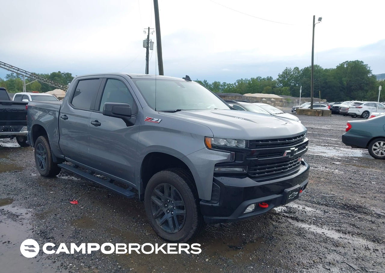 2022 Chevrolet Silverado 1500 Ltd 4wd  Short Bed Lt Trail Boss, пошкодження: Electrical, Iaai лот 45929783