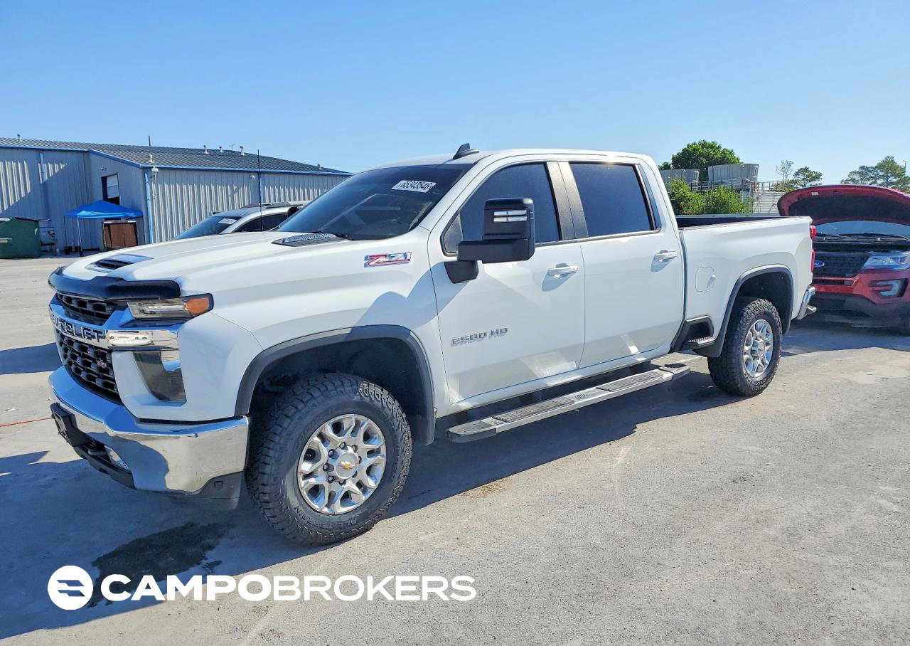 2022 Chevrolet Silverado K2500 Heavy Duty Lt, daño Mecánico, Copart lote 65343546