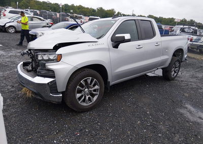 2019 Chevrolet Silverado 1500 Lt, пошкодження: Передня частина, Iaai лот 45907305, фото 2 з 6