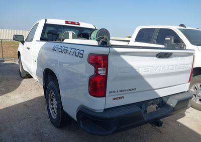 2021 Chevrolet Silverado 1500 2wd  Long Bed Wt, Right Rear damage, Iaai lot 46099178, photo 3 of 6