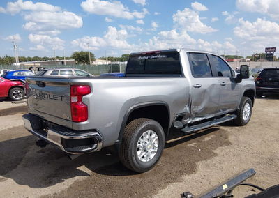 2025 Chevrolet Silverado 2500hd 4wd  Standard Bed Lt, daño Lateral derecho, Iaai lote 45902833, foto 4 de 6