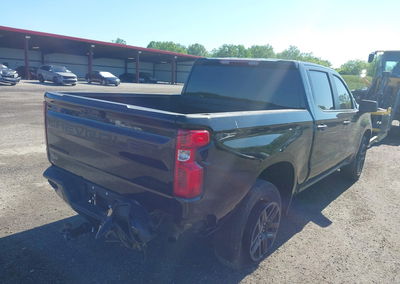 2026 Chevrolet Silverado 1500 2wd  Short Bed Custom, Right Rear damage, Iaai lot 45145030, photo 4 of 6
