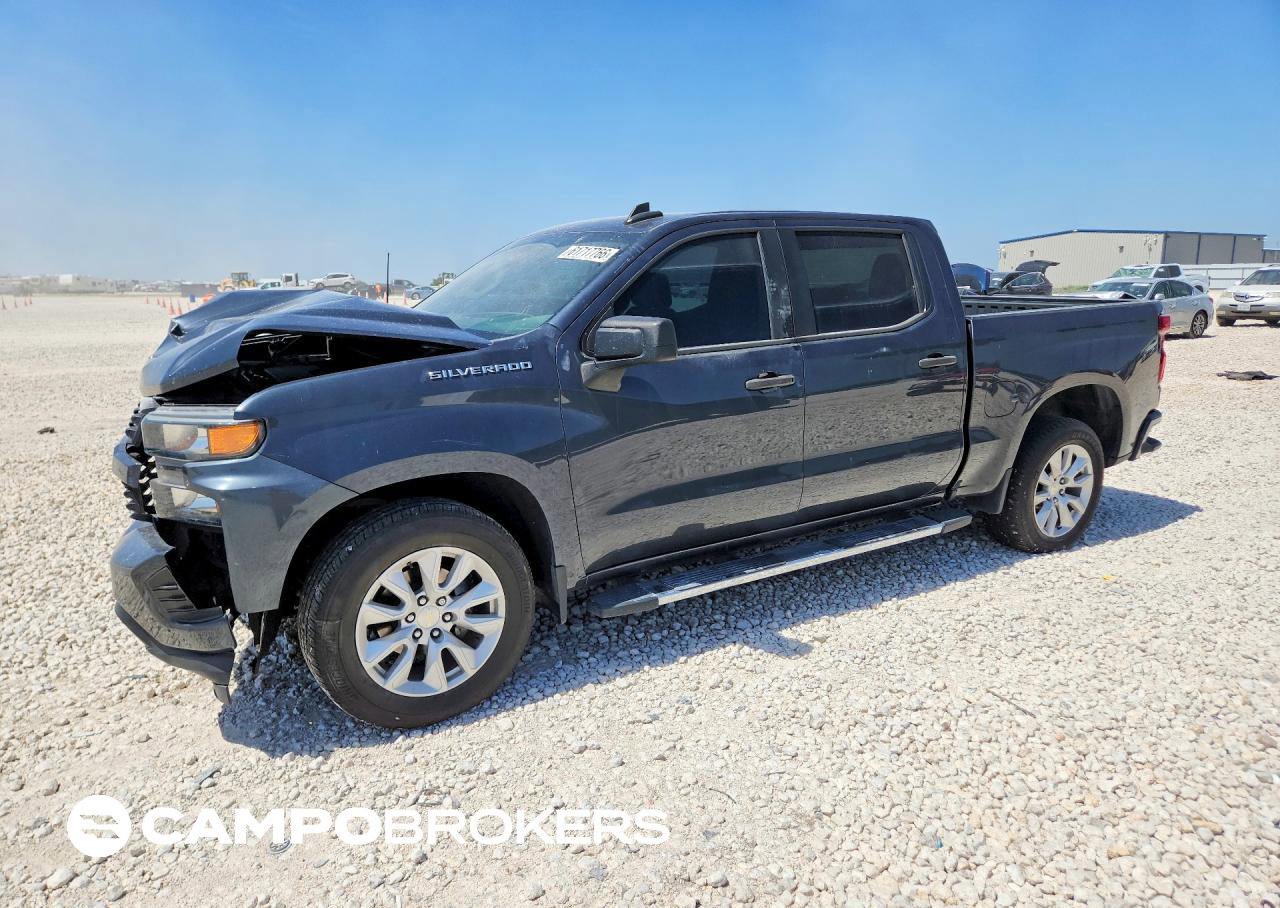 2021 Chevrolet Silverado C1500 Custom, uszkodzenie: Przód, Copart lot 61717766